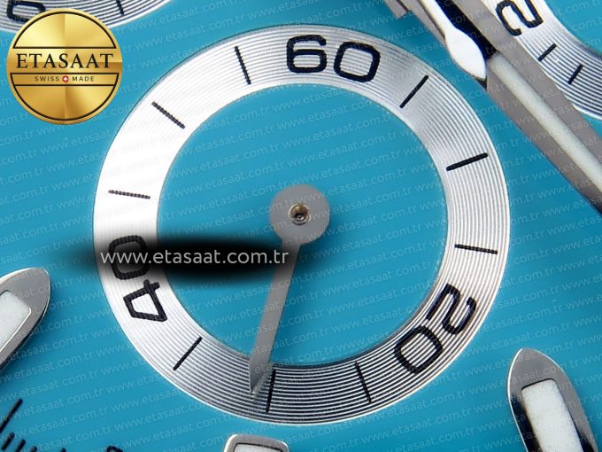 Daytona AET White Ceramic Case and Bracelet Tiffany Blue Dial Noob Best Edition SA4130 - Görsel 13