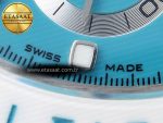 Daytona AET White Ceramic Case and Bracelet Tiffany Blue Dial Noob Best Edition SA4130 - Görsel 14