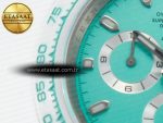 Daytona AET White Solid Ceramic Case and Bracelet Avocado Green Dial ZF 1:1 Best Edition SH4130 - Görsel 10