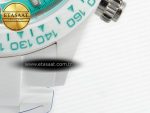 Daytona AET White Solid Ceramic Case and Bracelet Avocado Green Dial ZF 1:1 Best Edition SH4130 - Görsel 13