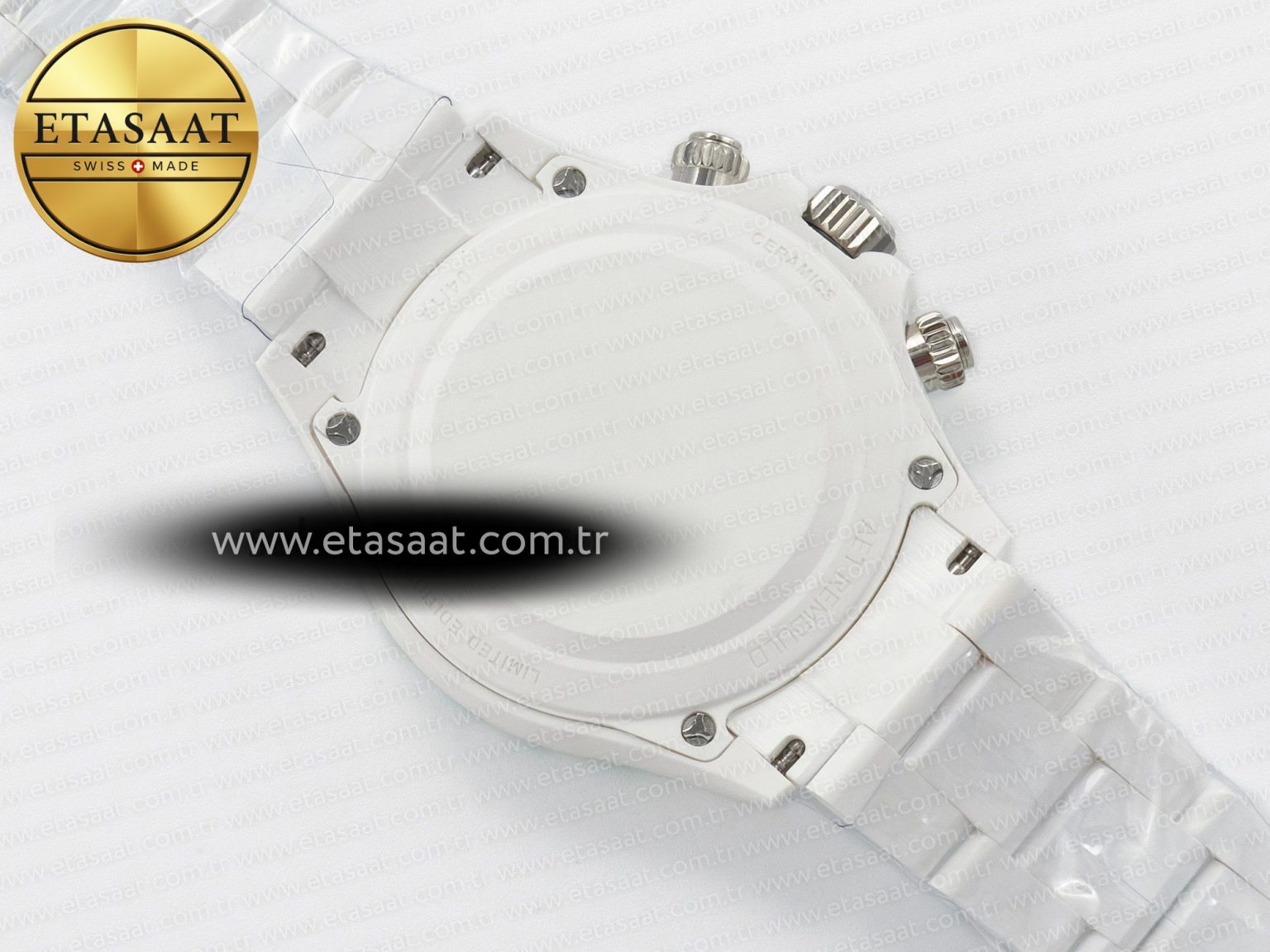 Daytona AET White Solid Ceramic Case and Bracelet Avocado Green Dial ZF 1:1 Best Edition SH4130 - Görsel 17