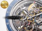 Daytona Artisans Skeleton SS ADGF Best Edition Blue Ceramic Bezel Skeleton Dial on SS Oyster Bracelet SA4130 - Görsel 10