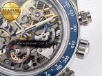 Daytona Artisans Skeleton SS ADGF Best Edition Blue Ceramic Bezel Skeleton Dial on SS Oyster Bracelet SA4130 - Görsel 12