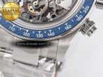 Daytona Artisans Skeleton SS ADGF Best Edition Blue Ceramic Bezel Skeleton Dial on SS Oyster Bracelet SA4130 - Görsel 14
