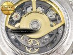 Daytona Artisans Skeleton SS ADGF Best Edition Blue Ceramic Bezel Skeleton Dial on SS Oyster Bracelet SA4130 - Görsel 20