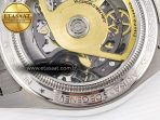 Daytona Artisans Skeleton SS ADGF Best Edition Blue Ceramic Bezel Skeleton Dial on SS Oyster Bracelet SA4130 - Görsel 21