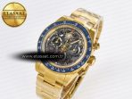 Rolex Daytona Artisans Skeleton Blue Ceramic SA4130