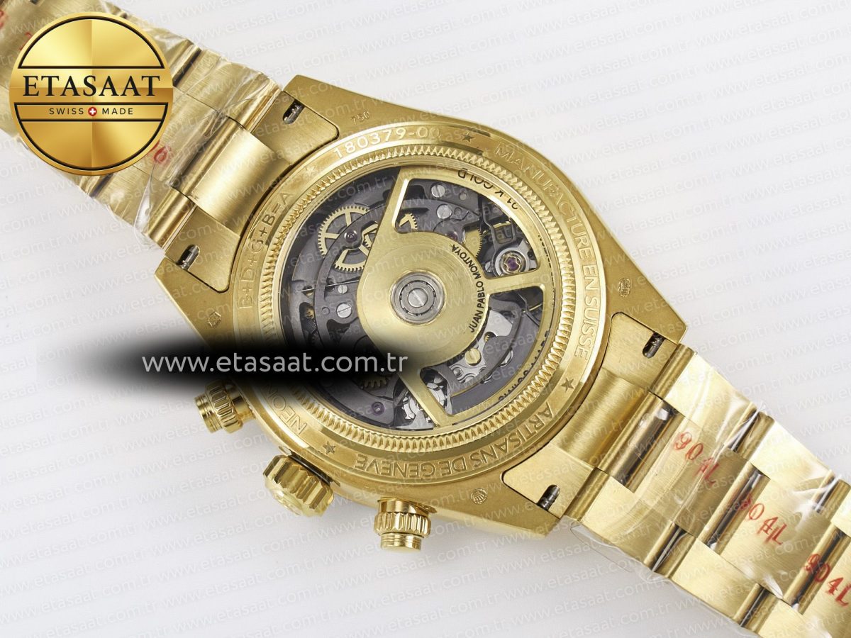 Rolex Daytona Artisans Skeleton Blue Ceramic SA4130 - Görsel 18