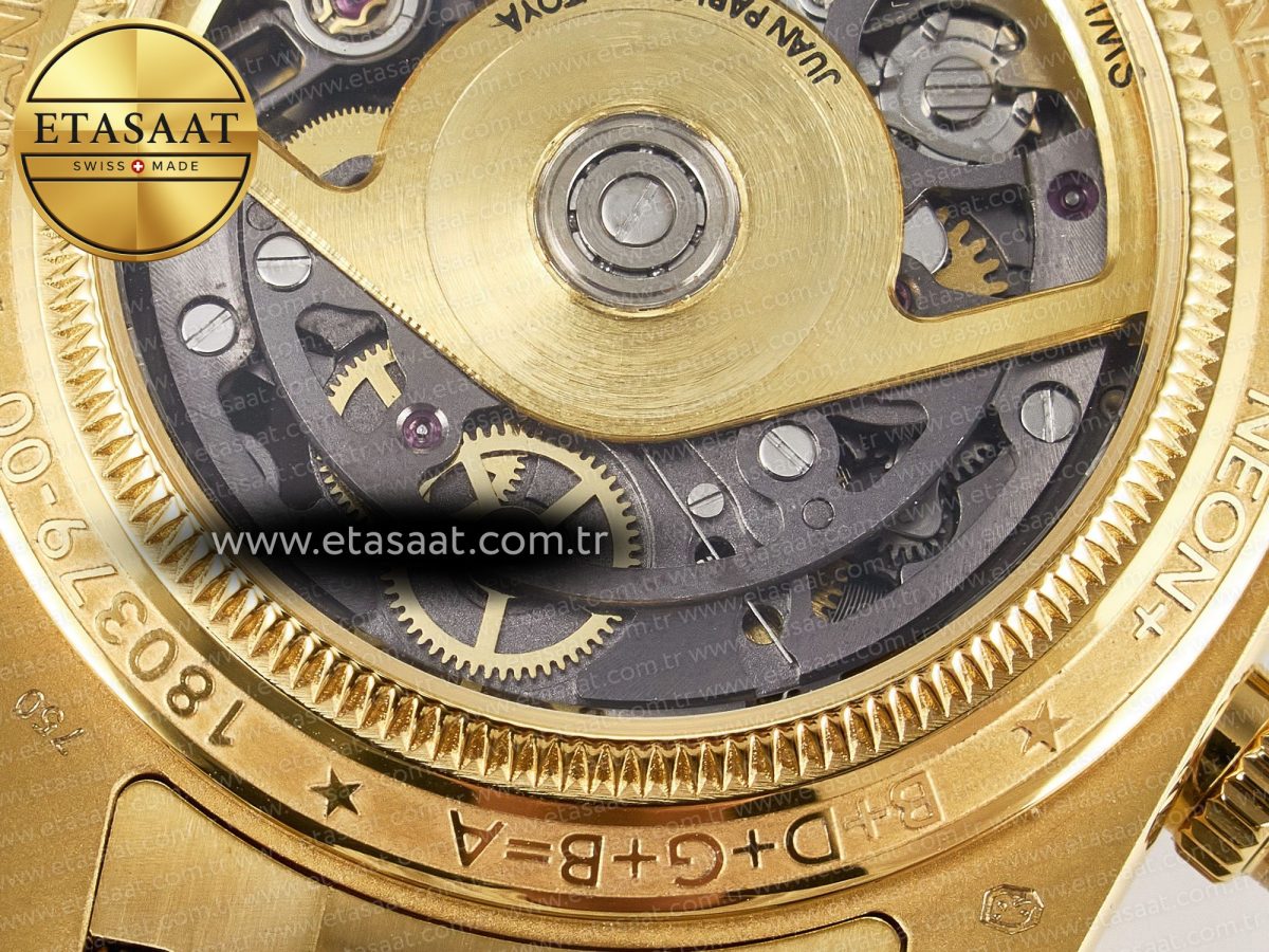 Rolex Daytona Artisans Skeleton Blue Ceramic SA4130 - Görsel 20