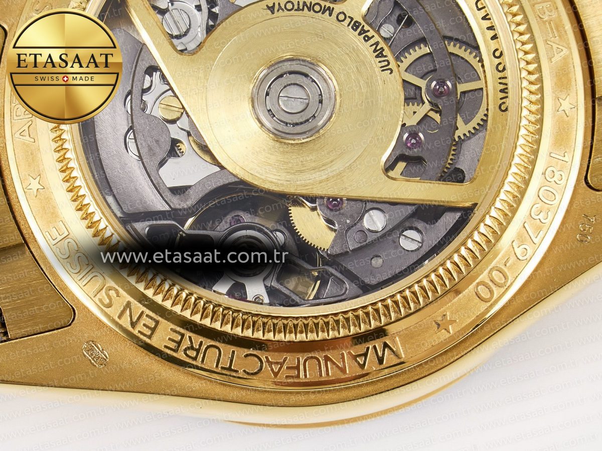 Rolex Daytona Artisans Skeleton Blue Ceramic SA4130 - Görsel 21