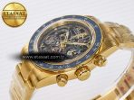 Rolex Daytona Artisans Skeleton Blue Ceramic SA4130 - Görsel 6