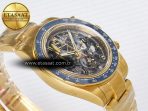 Rolex Daytona Artisans Skeleton Blue Ceramic SA4130 - Görsel 7