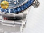 Daytona Artisans SS GETF Best Edition Blue Skeleton Dial Diamonds Bezel on SS Bracelet DD4802 - Görsel 14