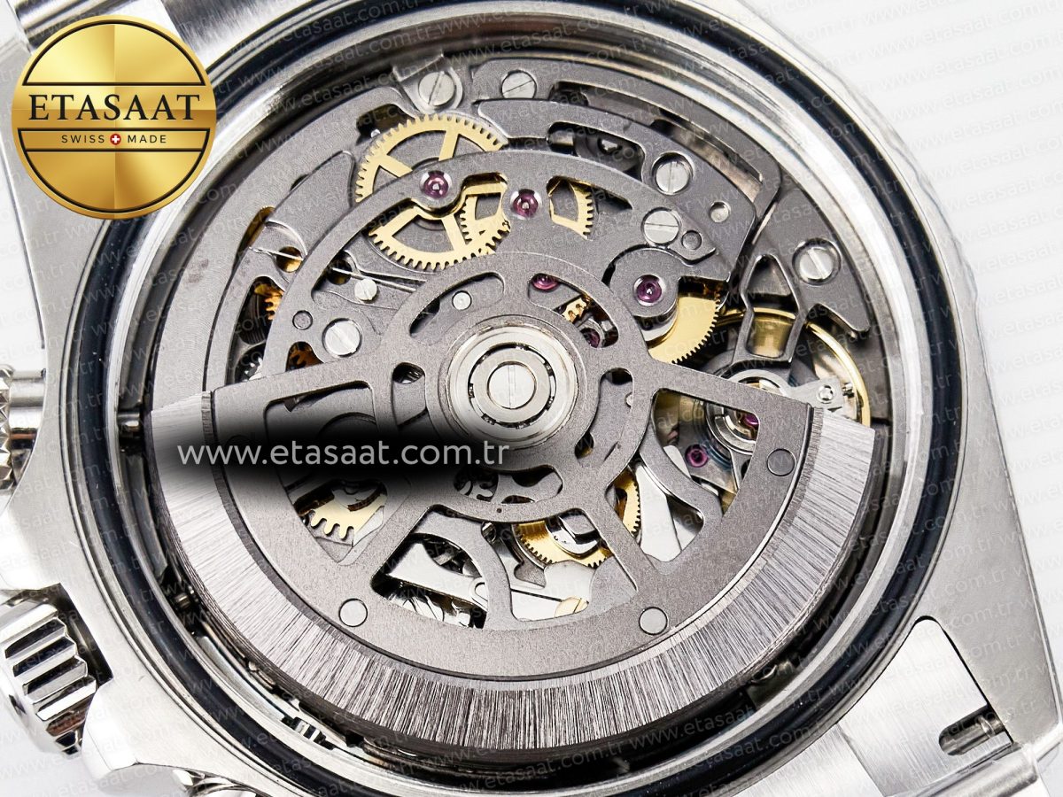 Daytona Artisans SS GETF Best Edition Blue Skeleton Dial Diamonds Bezel on SS Bracelet DD4802 - Görsel 21