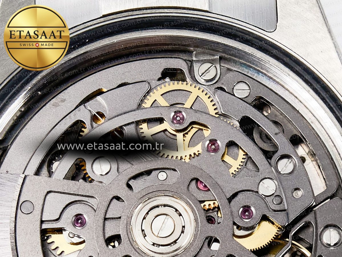 Daytona Artisans SS GETF Best Edition Blue Skeleton Dial Diamonds Bezel on SS Bracelet DD4802 - Görsel 22