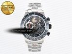 Daytona Artisans SS GETF Best Edition Skeleton Dial Black Ceramic Bezel on SS Bracelet DD4802 - Görsel 3