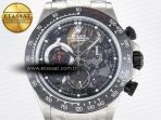 Daytona Artisans SS GETF Best Edition Skeleton Dial Black Ceramic Bezel on SS Bracelet DD4802 - Görsel 4