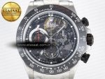 Daytona Artisans SS GETF Best Edition Skeleton Dial Black Ceramic Bezel on SS Bracelet DD4802 - Görsel 4