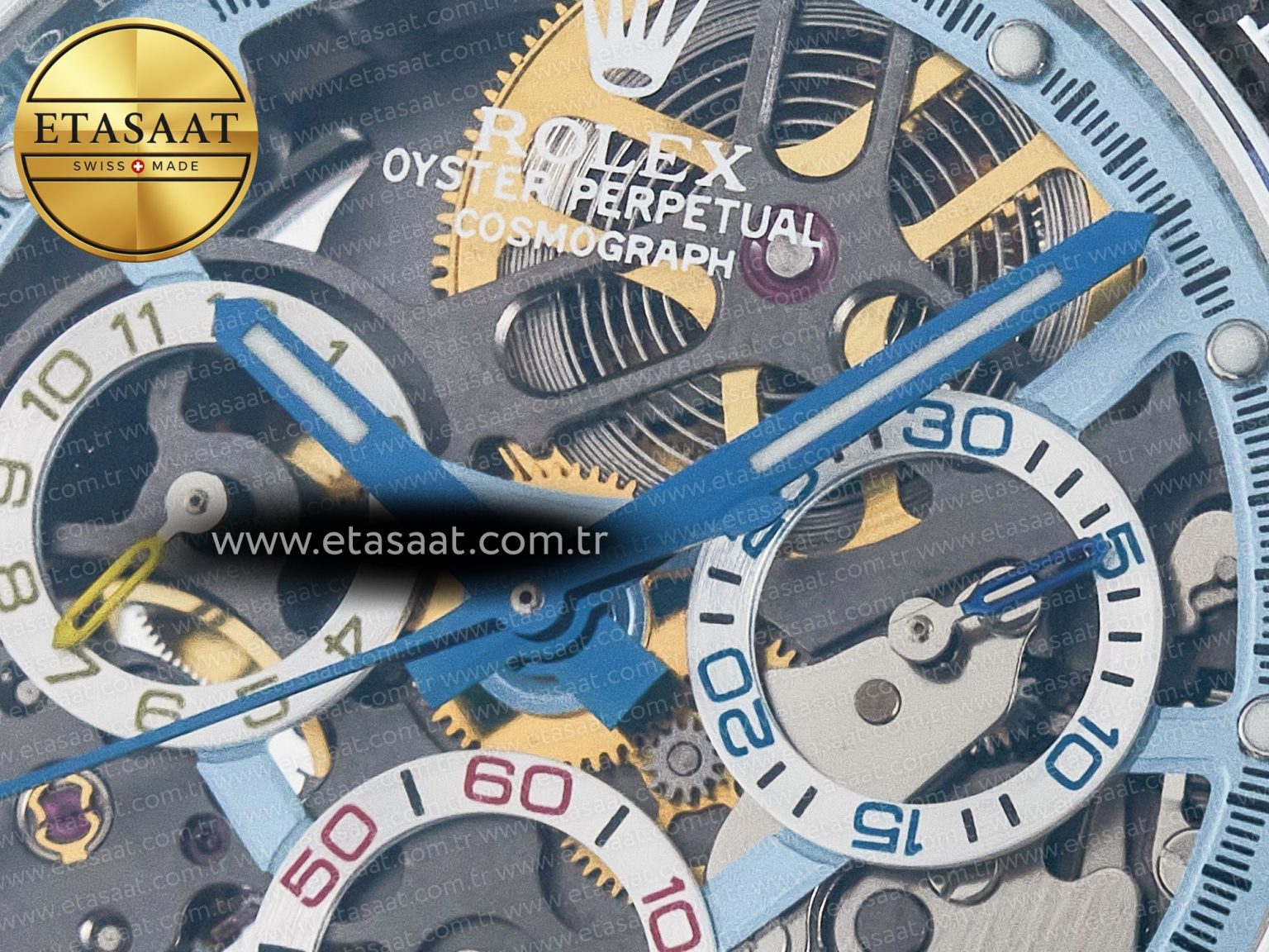 Daytona Artisans SS GETF Best Edition Skeleton Dial Carbon Bezel on SS Bracelet DD4802 - Görsel 10