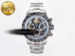 Daytona Artisans SS GETF Best Edition Skeleton Dial Carbon Bezel on SS Bracelet DD4802 - Görsel 3