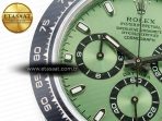 Daytona Black Ceramic Bezel Noob Best Edition Green Dial on SS Oyster Bracelet SA4130 - Görsel 12