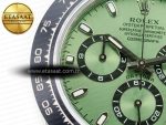 Daytona Black Ceramic Bezel Noob Best Edition Green Dial on SS Oyster Bracelet SA4130 - Görsel 12