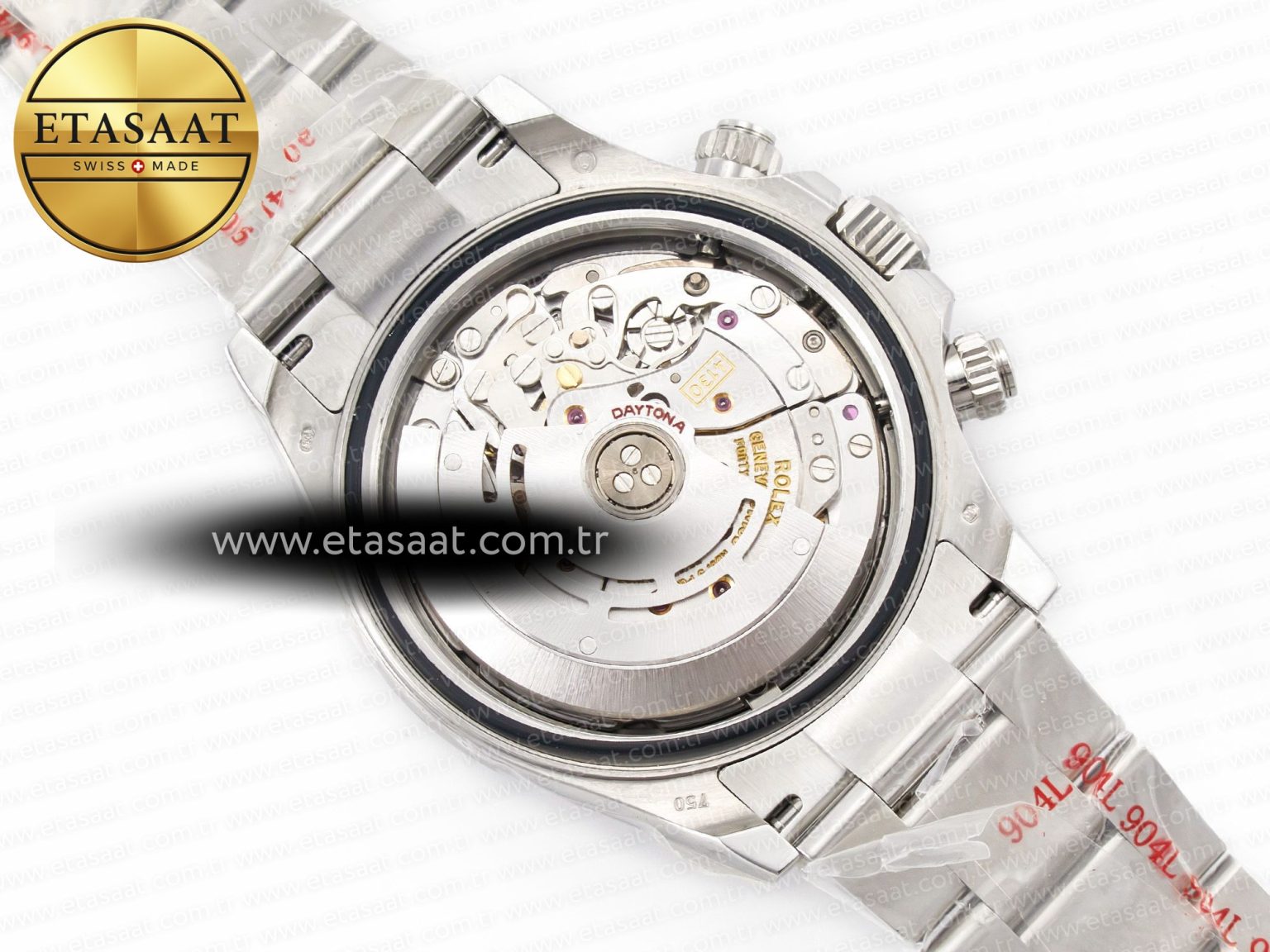 Daytona Black Ceramic Bezel Noob Best Edition Green Dial on SS Oyster Bracelet SA4130 - Görsel 19