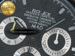 Daytona BLAKEN 1:1 Best Edition Matte Black Dial Rainbow Bezel on Ceramic Bracelet SA7750 - Görsel 10