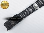 Daytona BLAKEN 1:1 Best Edition Matte Black Dial Rainbow Bezel on Ceramic Bracelet SA7750 - Görsel 20