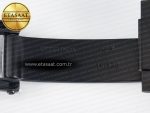 Daytona BLAKEN 1:1 Best Edition Matte Black Dial Rainbow Bezel on Ceramic Bracelet SA7750 - Görsel 23