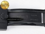 Daytona BLAKEN 1:1 Best Edition Matte Black Dial Rainbow Bezel on Ceramic Bracelet SA7750 - Görsel 25