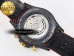 Daytona DIW “AVIA AZURE BLUE” Carbon DIWF 1:1 Best Edition Blue Dial on Orange Nylon Strap SH4130 - Görsel 18
