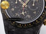 Daytona DIW “AVIA BLACK” Carbon DIWF 1:1 Best Edition Black/Red Dial on Black/Yellow Nylon Strap SH4130 - Görsel 13