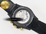 Daytona DIW “AVIA BLACK” Carbon DIWF 1:1 Best Edition Black/Red Dial on Black/Yellow Nylon Strap SH4130 - Görsel 17