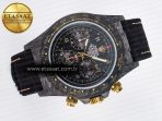Daytona DIW “AVIA BLACK” Carbon DIWF 1:1 Best Edition Black/Red Dial on Black/Yellow Nylon Strap SH4130 - Görsel 8