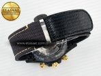 Daytona DIW “AVIA GREY” Carbon DIWF 1:1 Best Edition Gray/Yellow Dial on Black Nylon Strap SH4130 - Görsel 16