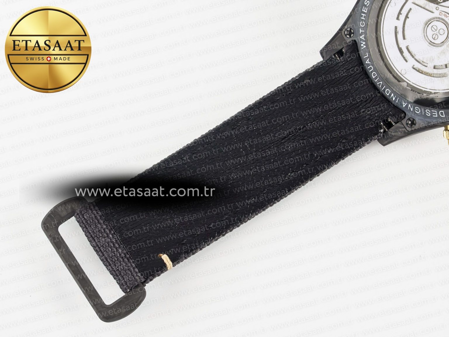 Daytona DIW “AVIA GREY” Carbon DIWF 1:1 Best Edition Gray/Yellow Dial on Black Nylon Strap SH4130 - Görsel 24