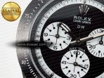 Daytona DIW Black Carbon DIWF 1:1 Best Edition Black/White Dial on Black Nylon Strap SH4130 - Görsel 10