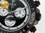 Daytona DIW Black Carbon DIWF 1:1 Best Edition Black/White Dial on Black Nylon Strap SH4130 - Görsel 12