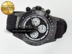 Daytona DIW Black Carbon DIWF 1:1 Best Edition Black/White Dial on Black Nylon Strap SH4130 - Görsel 9