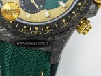 Daytona DIW Carbon Case and Bezel DIWF Edition Green/YG Dial on Green Nylon Strap A7750 - Görsel 14