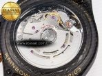 Daytona DIW Carbon Case DIWF Edition Black Dial Rainbow Diamonds Bezel on Brown Nylon Strap A7750 - Görsel 20