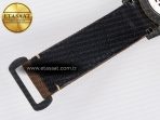 Daytona DIW Carbon Case DIWF Edition Black Dial Rainbow Diamonds Bezel on Brown Nylon Strap A7750 - Görsel 25