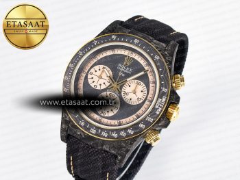 Daytona DIW Carbon Case DIWF Edition Carbon/Cream Dial on Black Nylon Strap A7750