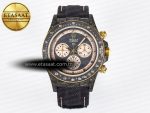 Daytona DIW Carbon Case DIWF Edition Carbon/Cream Dial on Black Nylon Strap A7750 - Görsel 3