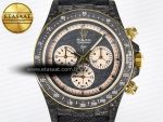 Daytona DIW Carbon Case DIWF Edition Carbon/Cream Dial on Black Nylon Strap A7750 - Görsel 4