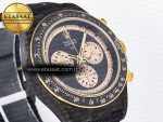 Daytona DIW Carbon Case DIWF Edition Carbon/Cream Dial on Black Nylon Strap A7750 - Görsel 5