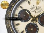 Daytona DIW Carbon Case DIWF Edition Cream/Brown Dial on White Nylon Strap A7750 - Görsel 10