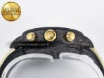 Daytona DIW Carbon Case DIWF Edition Cream/Brown Dial on White Nylon Strap A7750 - Görsel 16