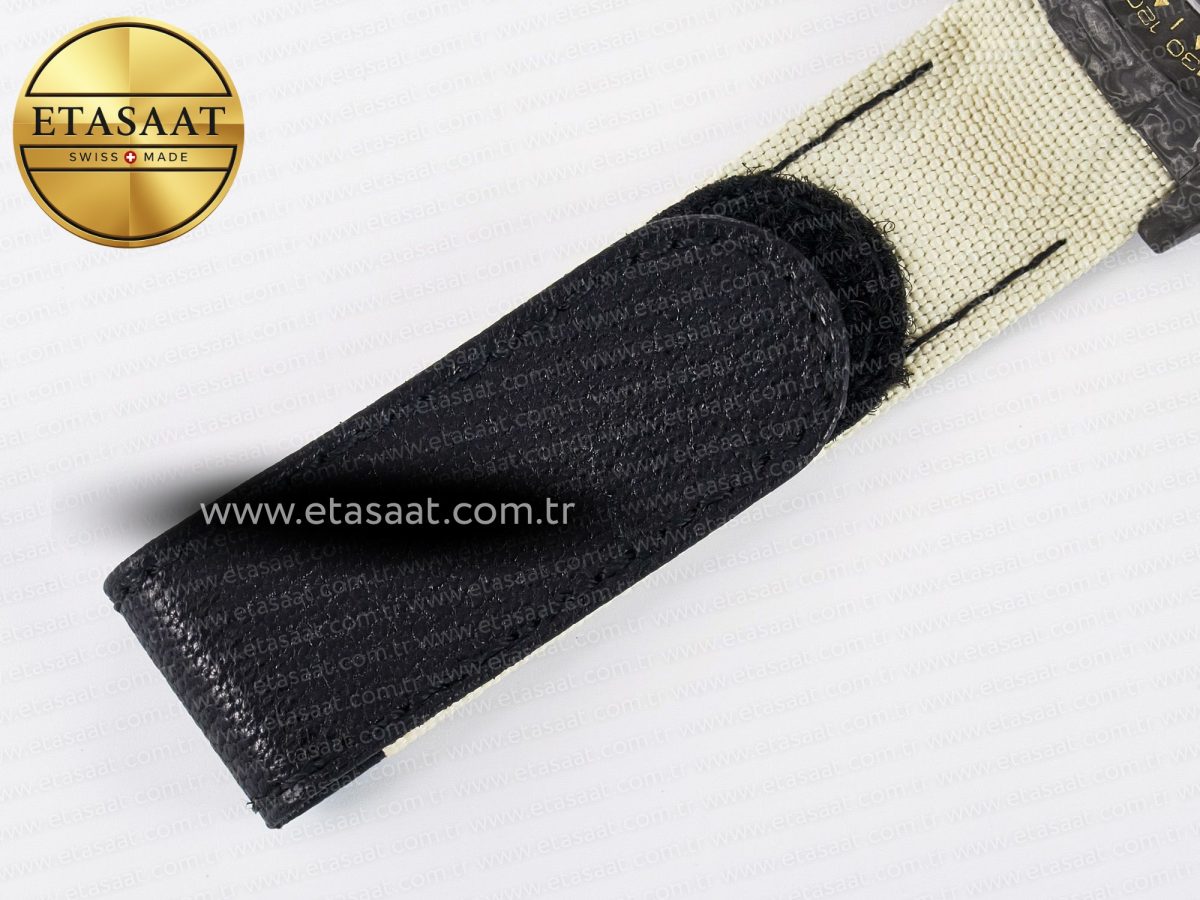 Daytona DIW Carbon Case DIWF Edition Cream/Brown Dial on White Nylon Strap A7750 - Görsel 19